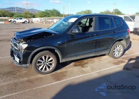 2017 BMW X3 Sdrive28I z USA, uszkodzony, nr VIN 5UXWZ7C31H0V89035